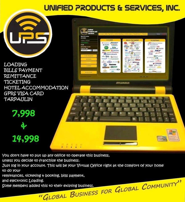 Unified Products Services Hub Naga City Bicol Home Based Negosyo Buisness